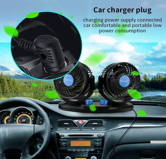 TechToys™ Car Air Circulation Fan 360 Rotatable