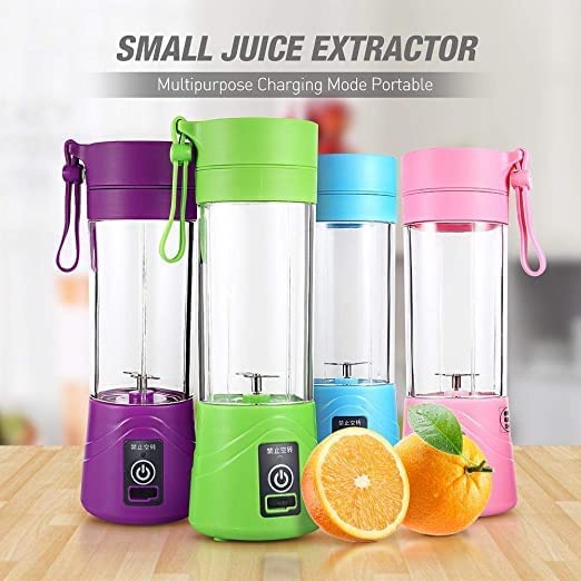 TechToys™ Electric 6 Blade USB Juicer (380 ml)