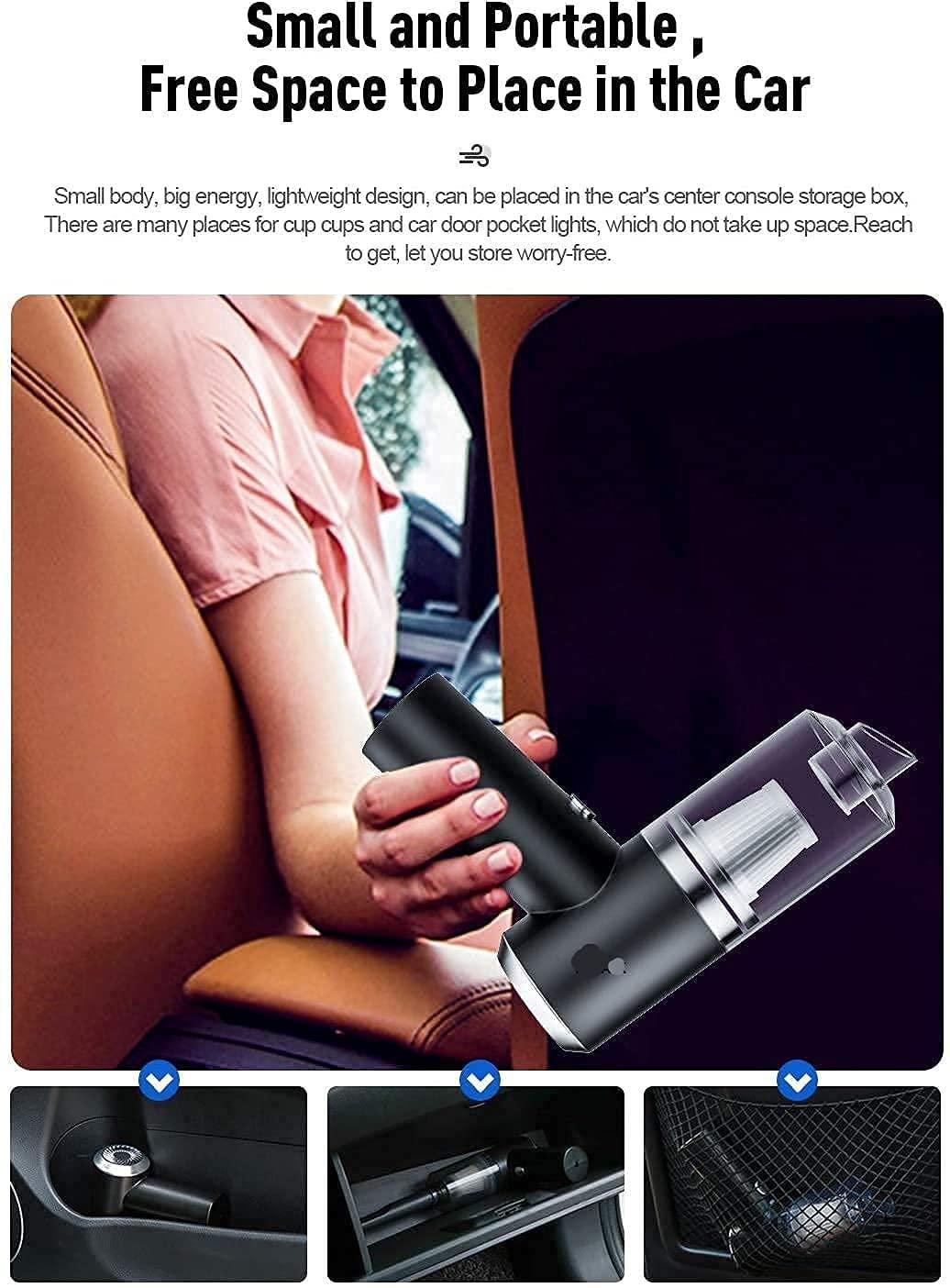 TechToys™ Powerful and Portable Car Vaccum Cleaner