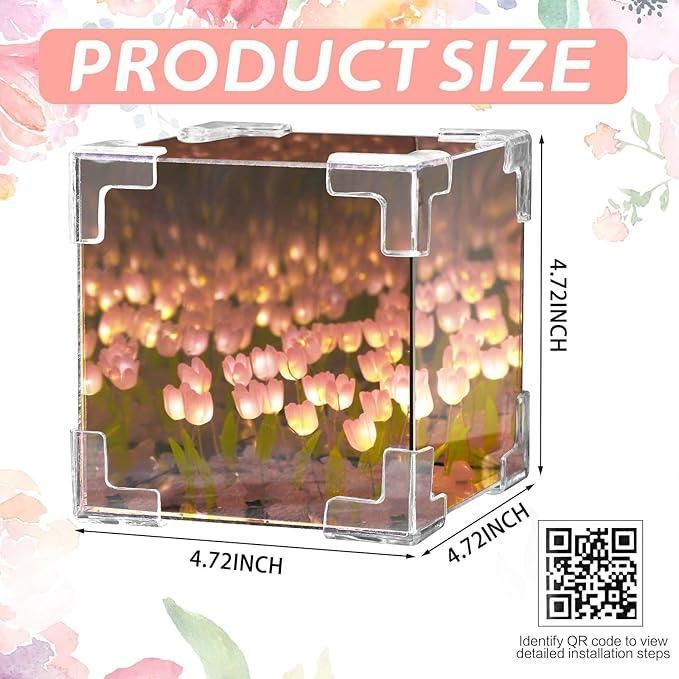 TechToys™ Decorative Tulip Mirror Lamp