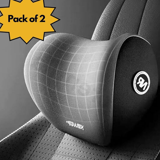 TechToys™ Car Neck Pillow for Neck Pain Relief Pack of 2